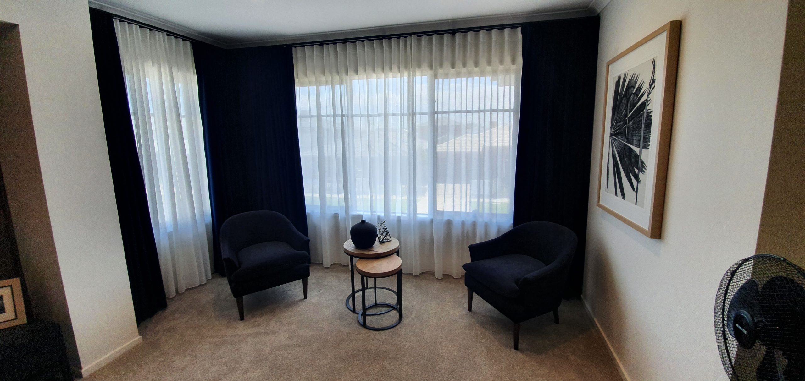 Designers Double Sheer Curtains Brisbane