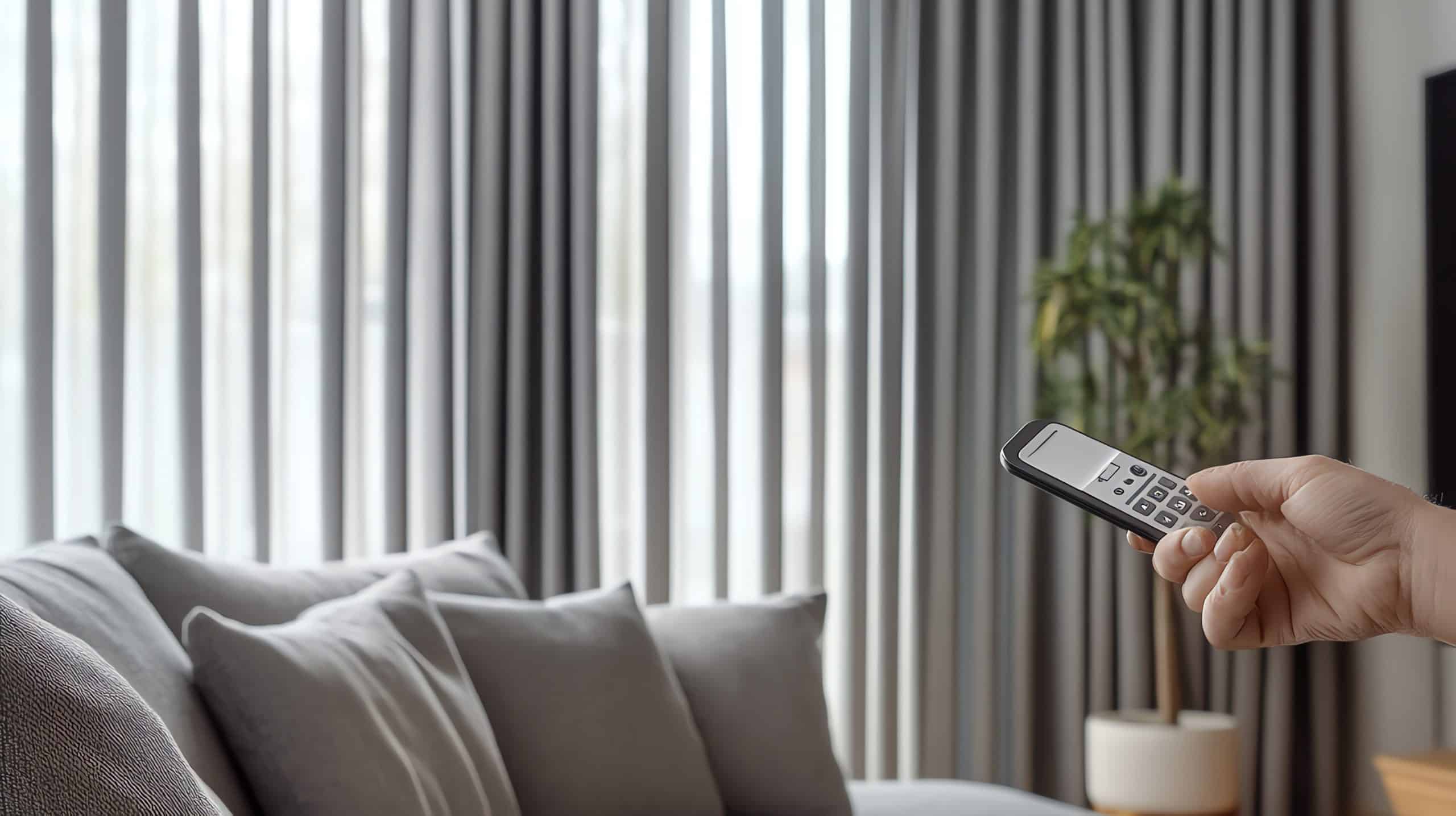 Motorised Curtains Brisbane - A One Blinds