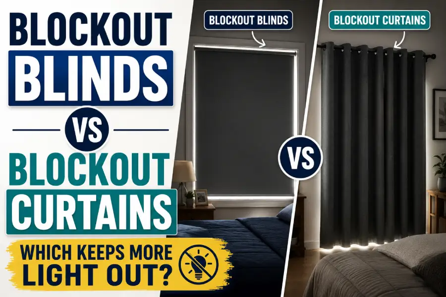 Blockout blinds vs blockout curtains blog