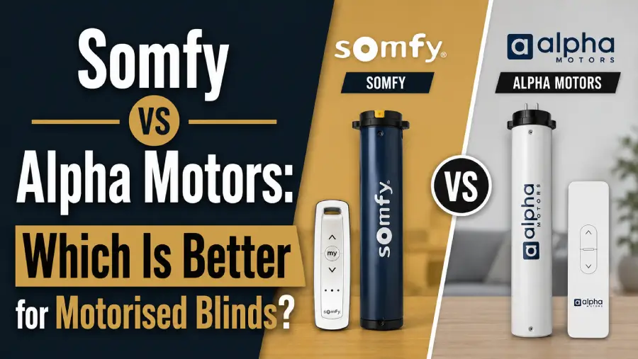 Somfy vs alpha motors motorised blinds blog