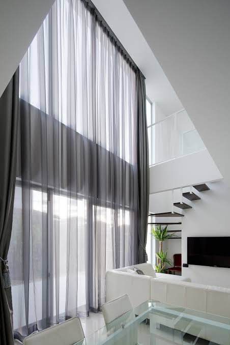 Sheer Curtains for Void Area